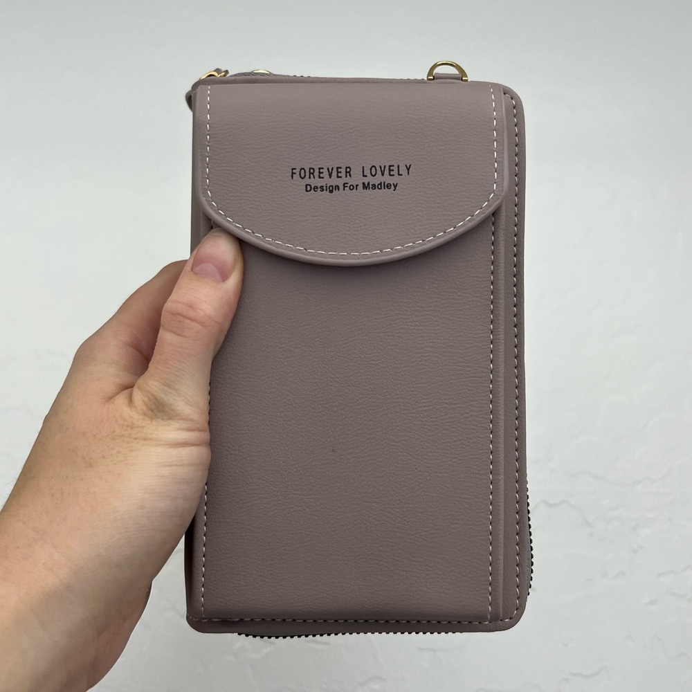 Cream-colored Wallet/Crossbody